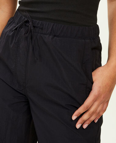 Pantalon parachute noir - Pimkie