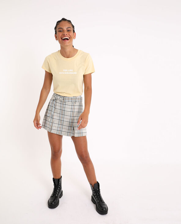 T-shirt basique beige - Pimkie
