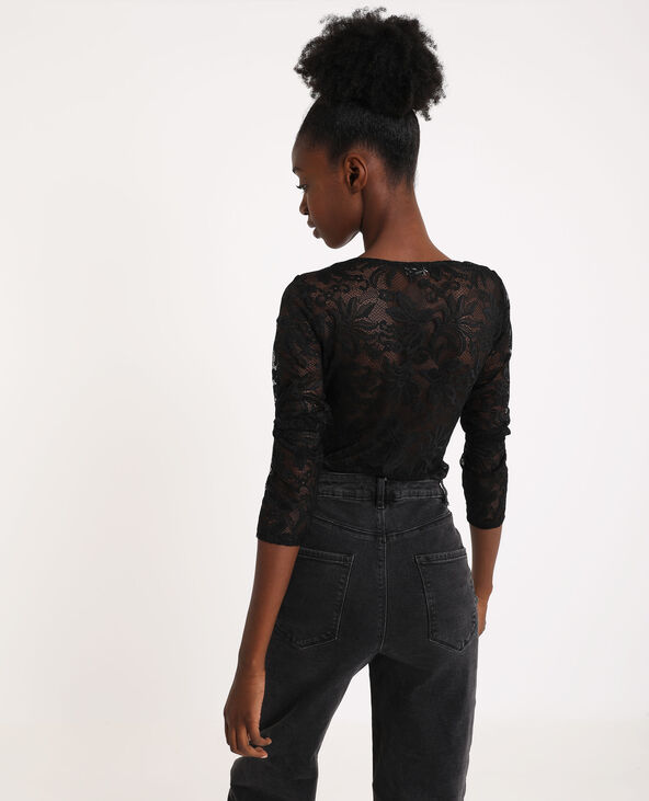 Body en dentelle noir - Pimkie