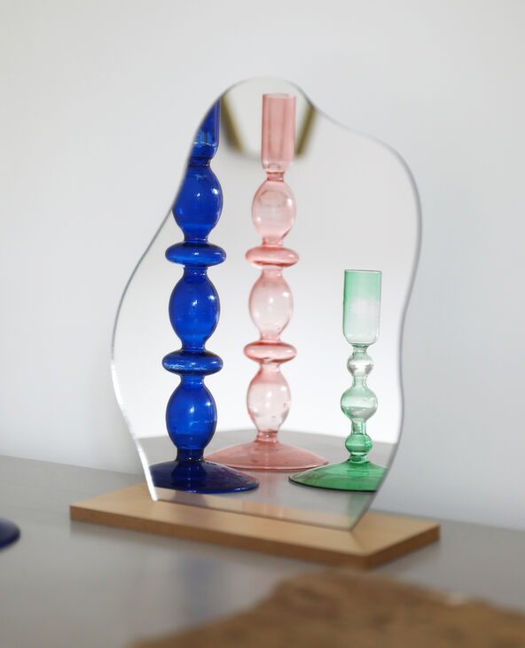 Miroir à poser doré - Pimkie