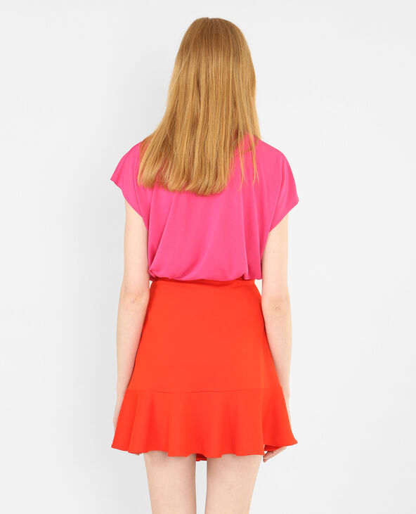 T-shirt fluide rose fuchsia - Pimkie