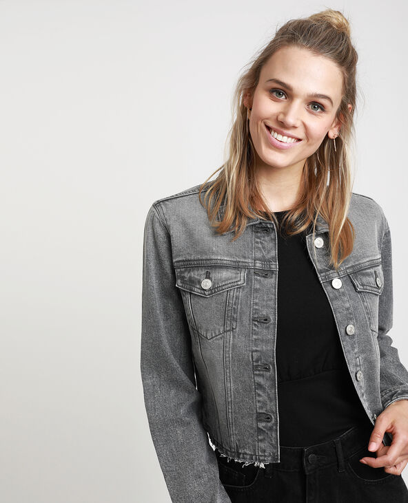 Veste en jean courte pimkie sales