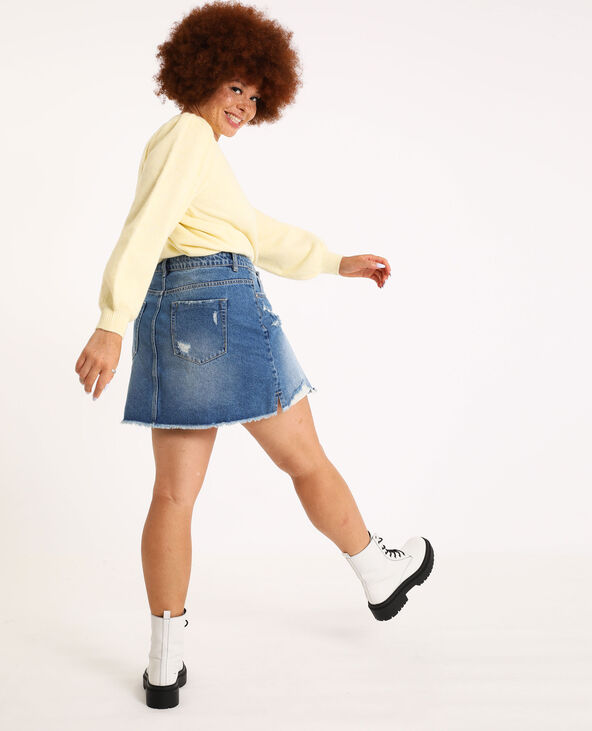 Pimkie jupe en jean best sale