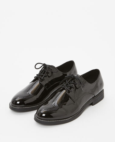 Derbies vernies noir - Pimkie