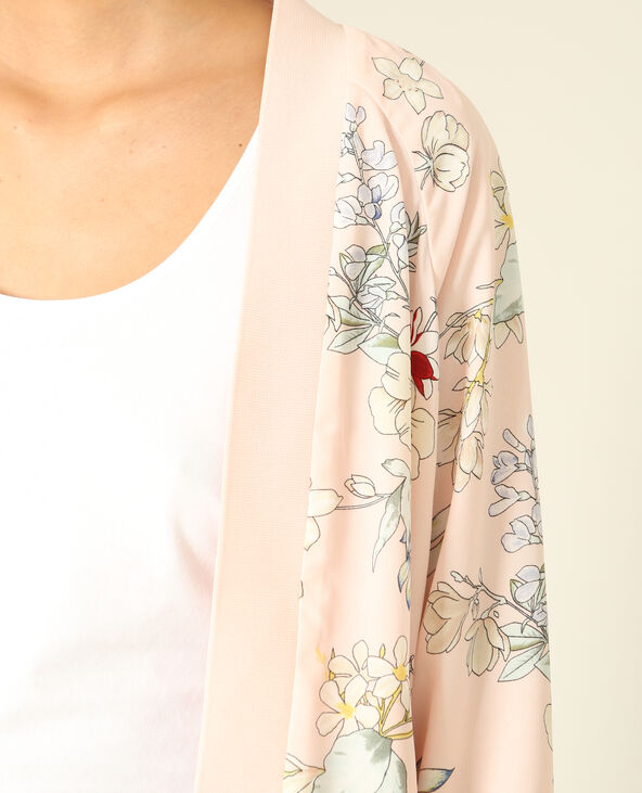 Bomber fleuri rose clair - Pimkie
