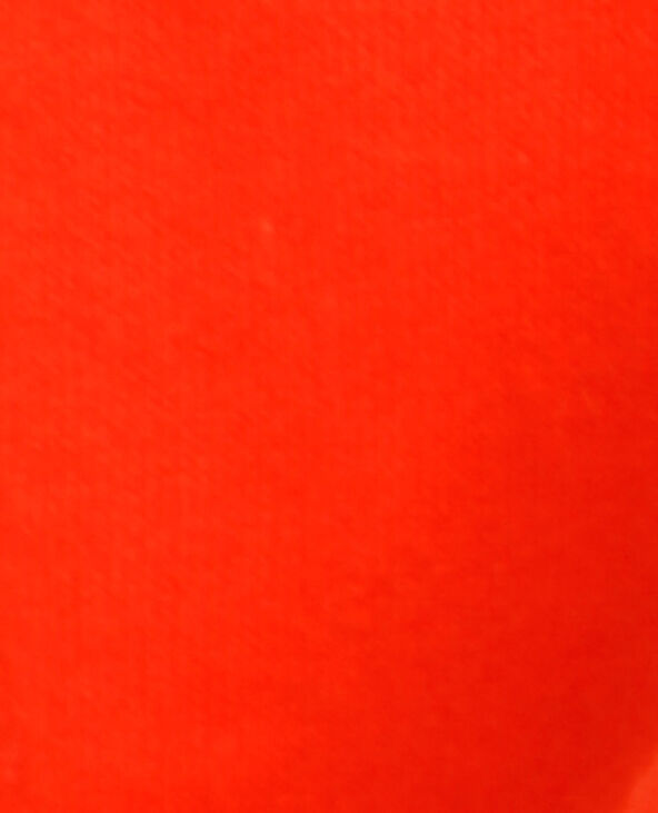 Sweat à message orange - Pimkie