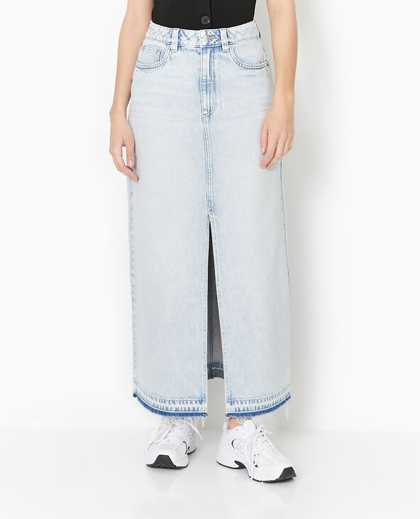 Jupe longue en jean Pimkie