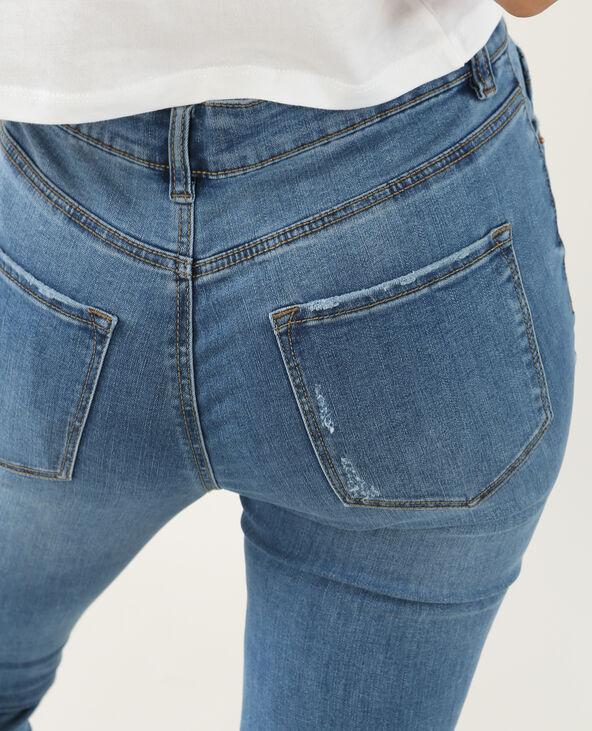 Jean skinny destroy bleu - Pimkie