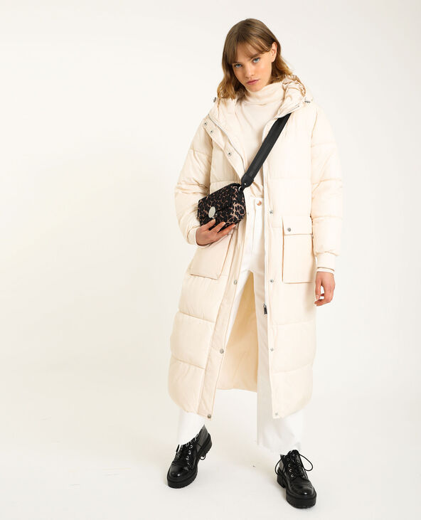 Doudoune longue blanc - Pimkie