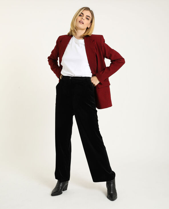 Pantalon velours noir - Pimkie