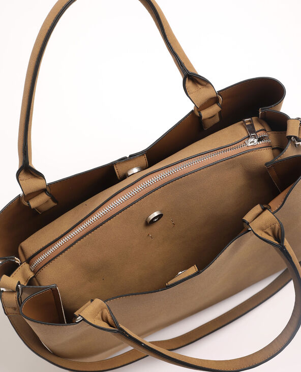 Grand sac cabas beige - Pimkie
