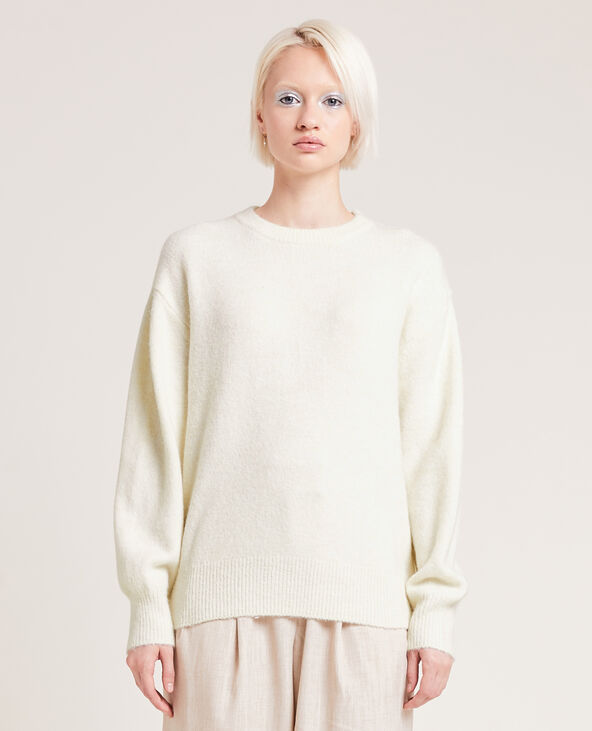 Pull en maille blanc - Pimkie