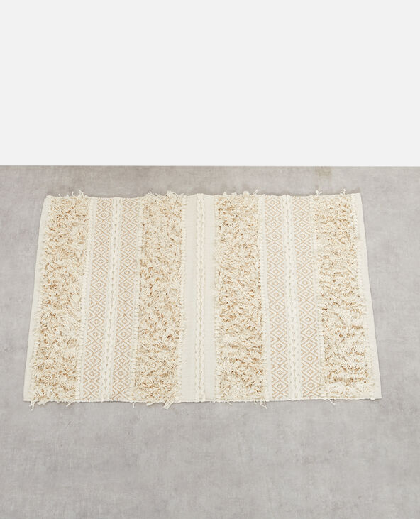 Tapis lurex blanc - Pimkie