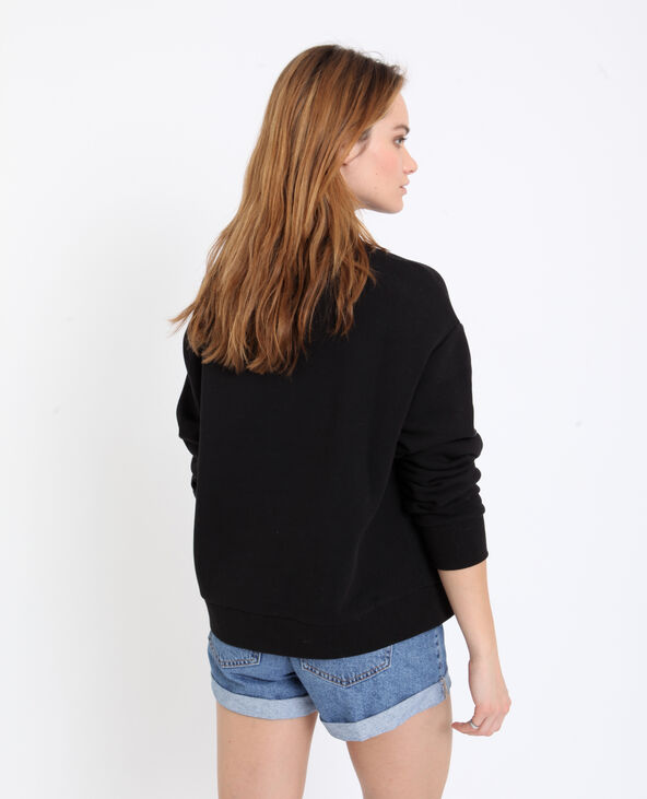 Sweat CHARMED noir - Pimkie