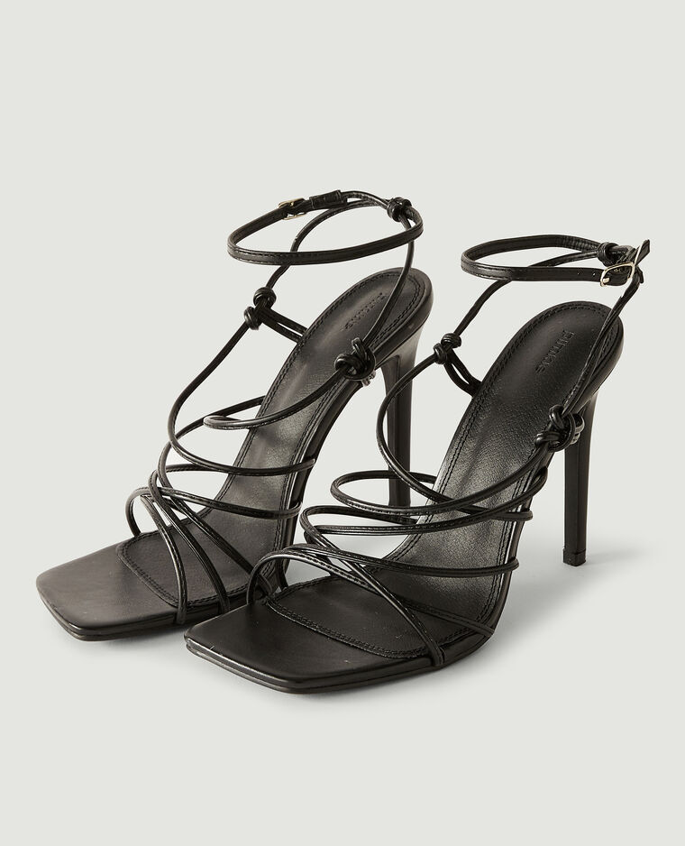 Sandales à talons noir - Pimkie