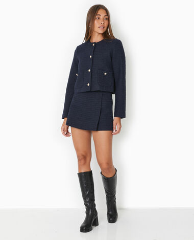 Jupe Longue Cuir Midi Noire Blanche Pimkie