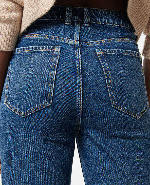 Jean mom taille haute bleu - Pimkie