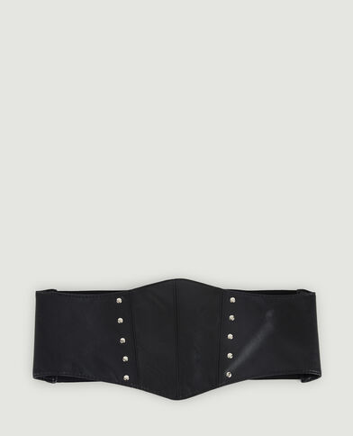 Ceinture corset noir - Pimkie