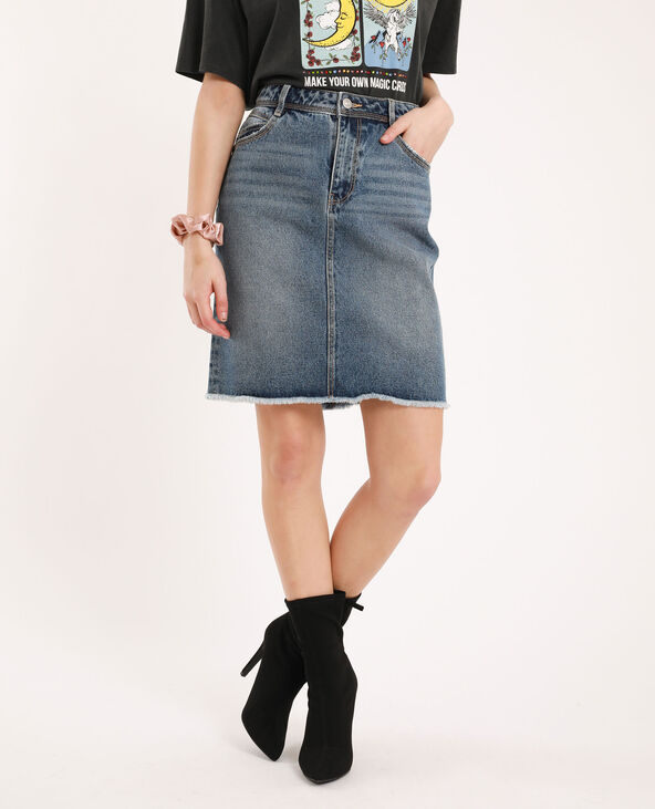 Jupe discount jean pimkie