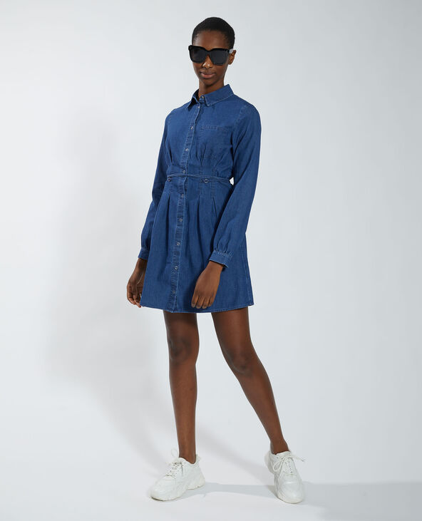 Robe chemise en jean pimkie outlet
