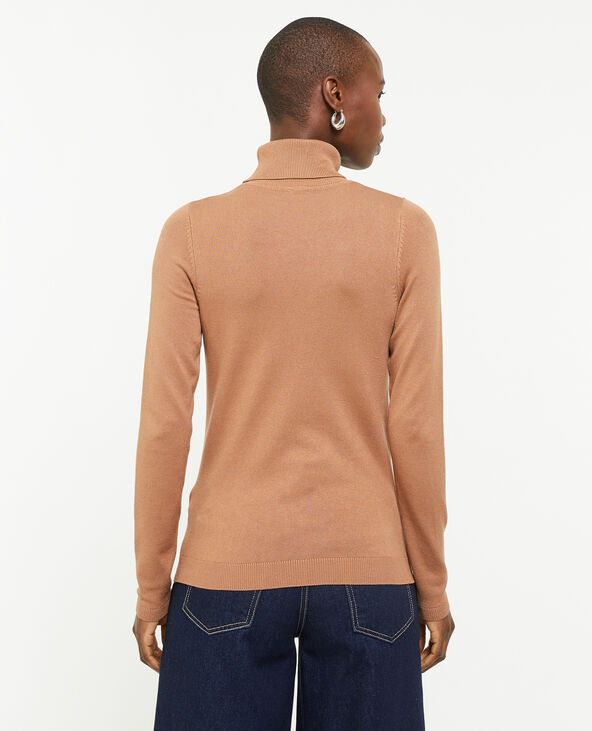 Pull à col roulé marron - Pimkie