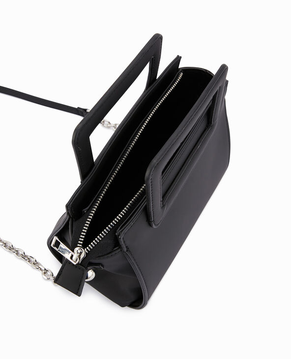 Sac boxy effet cuir mat noir - Pimkie