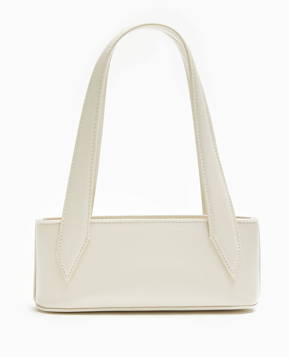 Sac baguette avec grandes poignées blanc - Pimkie