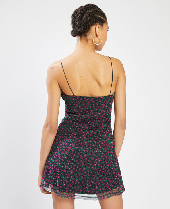 Robe courte fines bretelles rouge - Pimkie