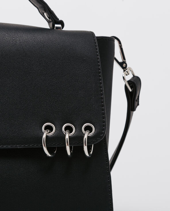 Sac cartable à anneaux argenté - Pimkie