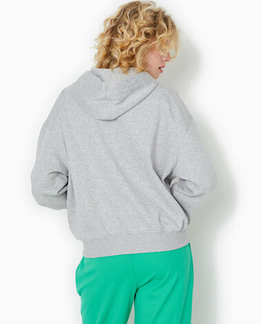 Sweat zippé fourré femme on sale