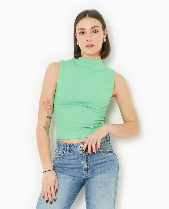Top sans manches vert - Pimkie