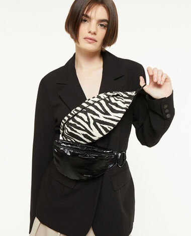 Sac banane avec anneau noir - Pimkie