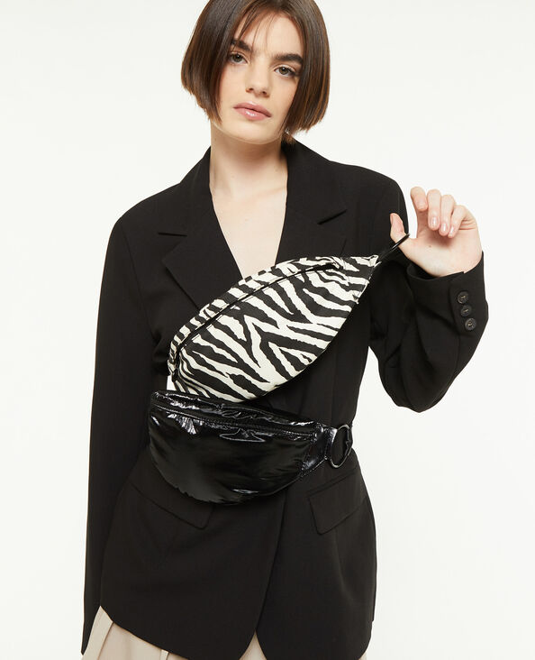 Sac banane avec anneau noir - Pimkie
