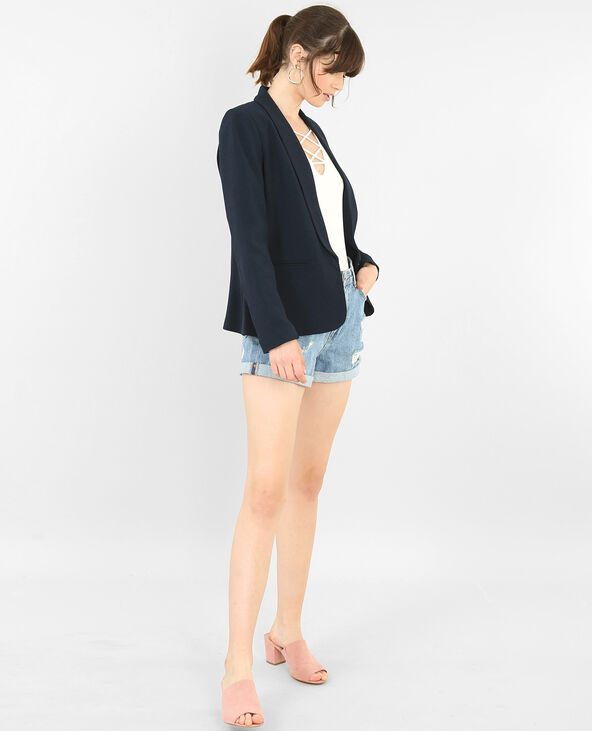 Veste blazer bleu marine - Pimkie
