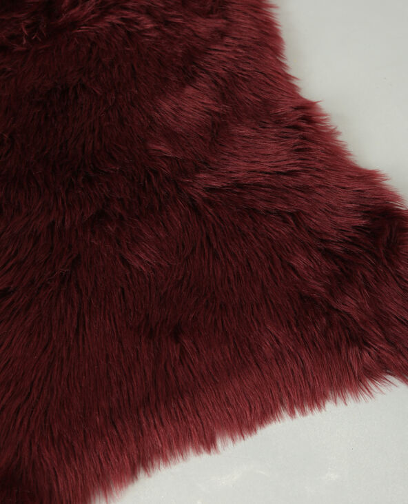 Tapis fausse fourrure violet - Pimkie
