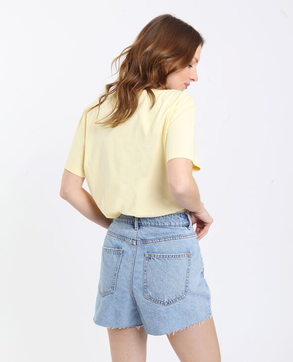 T-shirt SUN Jaune pâle - Pimkie