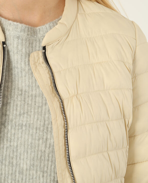 Doudoune fine beige - Pimkie