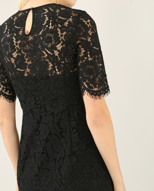 Pimkie robe noire dentelle hotsell