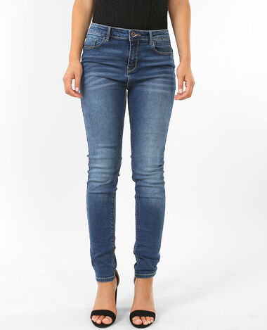 Skinny push up bleu - Pimkie