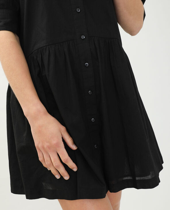 Robe chemise noir - Pimkie