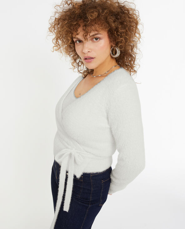 Pull cache coeur a nouer 2025