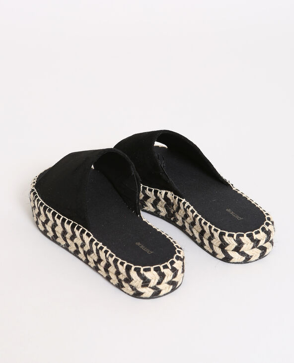 Mules compensées noir - Pimkie