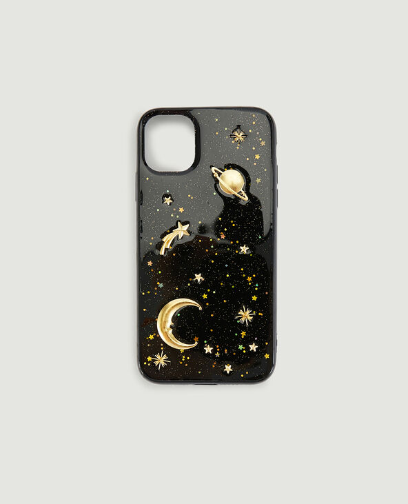 Coque iPhone noir - Pimkie
