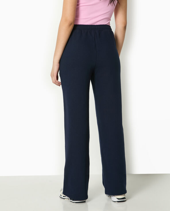 Pantalon de jogging droit et épais bleu marine - Pimkie