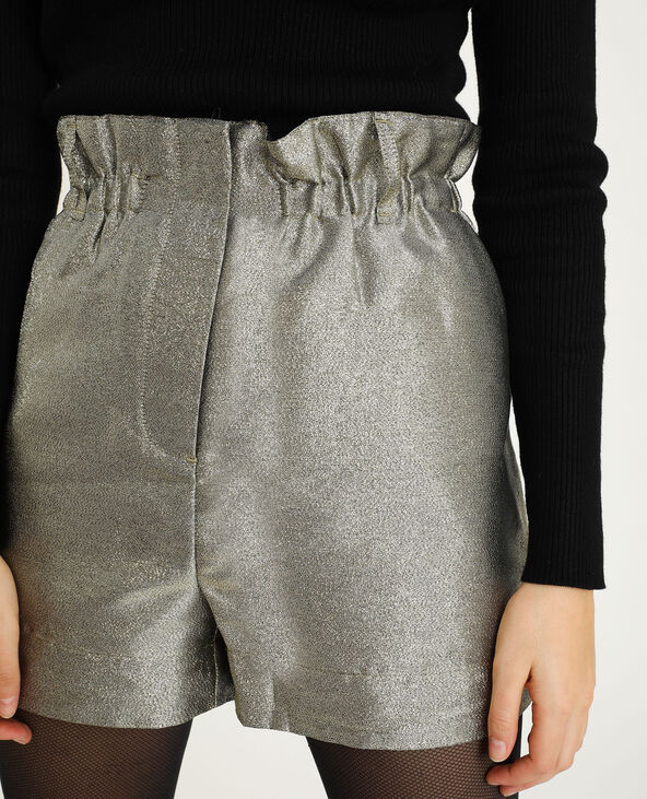 Short taille haute orange - Pimkie