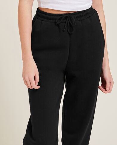 Pantalon de jogging en molleton noir - Pimkie