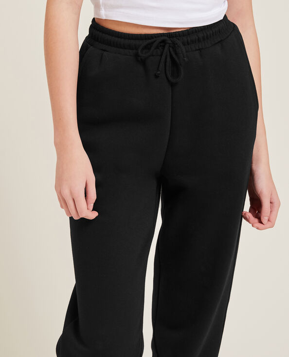 Pantalon de jogging en molleton noir - Pimkie