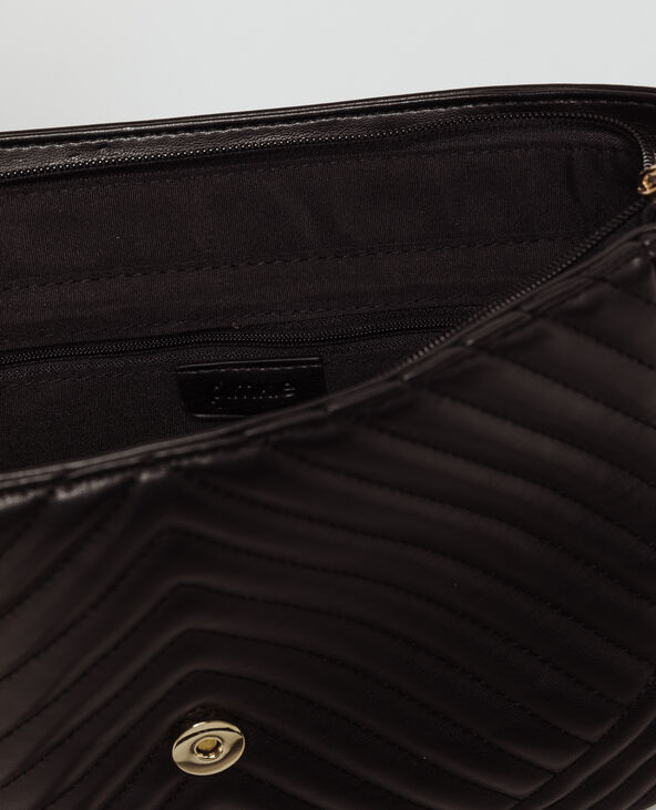 Sac matelassé noir - Pimkie
