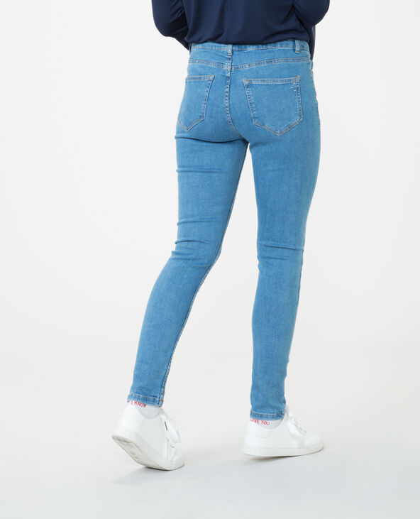 Jean skinny high waist bleu - Pimkie
