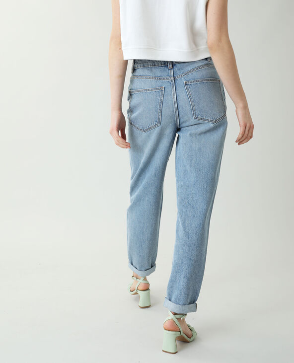 Jean mom bleu - Pimkie